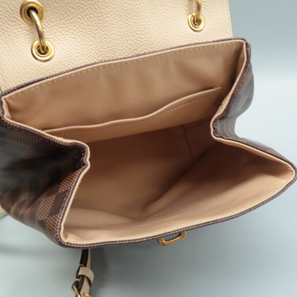 Louis Vuitton Clapton Brown Damier Ebene Canvas Backpack - Picture 6 of 12